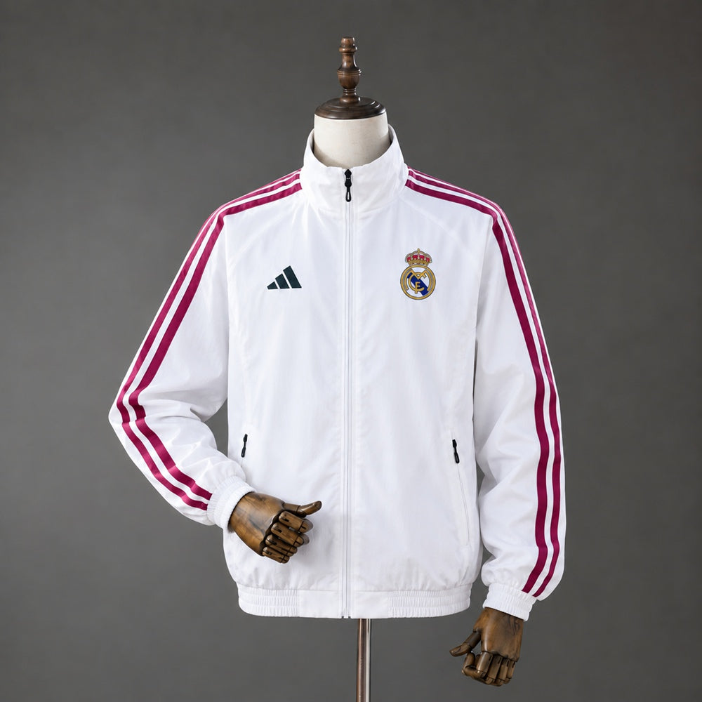 Jaqueta Corta Vento Adidas Real Madrid 2026/27