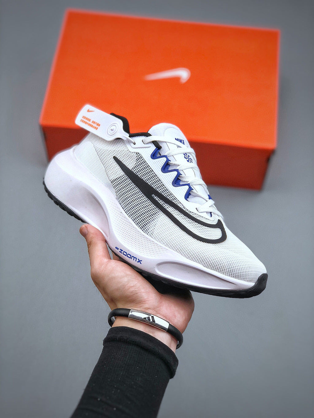 Tênis Nike Zoom Fly 5 Branco Azul