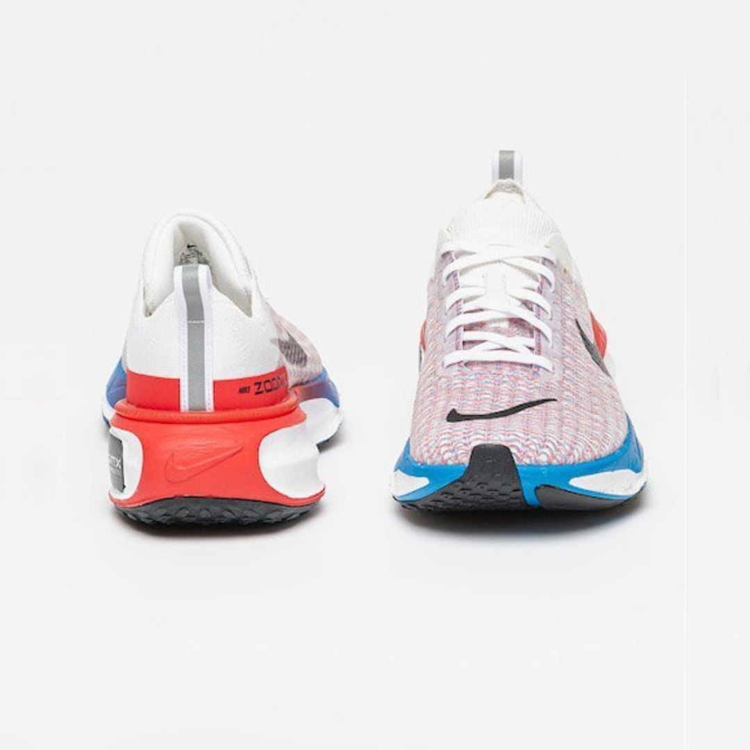 Tênis Nike Invincible Run 3 - Branco/Azul/Vermelho