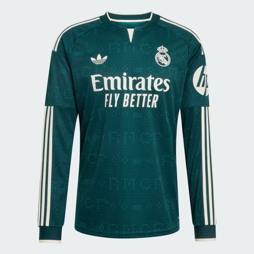 Camisa adidas Real Madrid 2026/27 II Torcedor Manga Longa