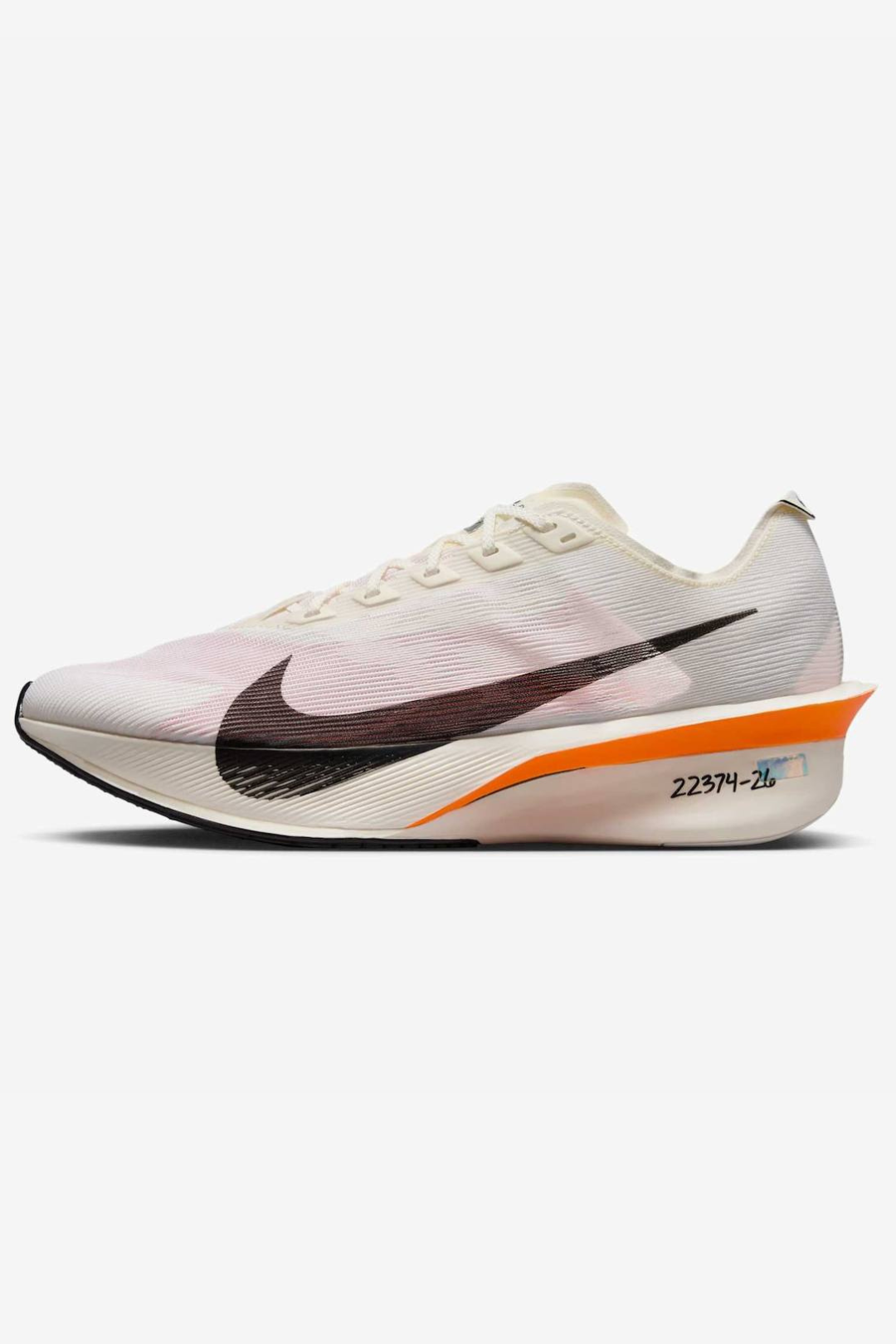 Tênis Nike ZoomX VaporFly 4 Bege/Laranja