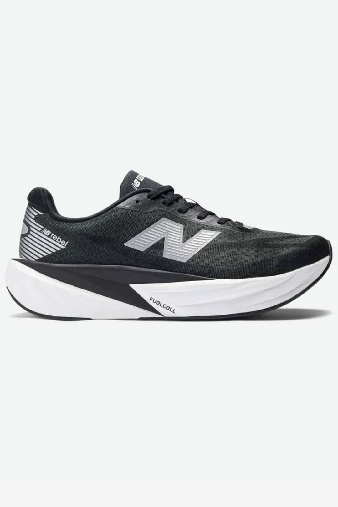 Tênis New Balance Fuelcell Rebel V5 - Preto/Branco