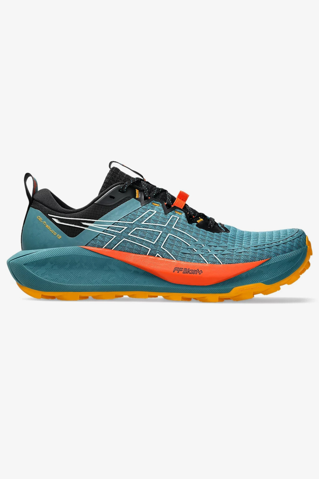 Tênis Asics Gel Trabuco 13 - Azul Atlântida/Laranja