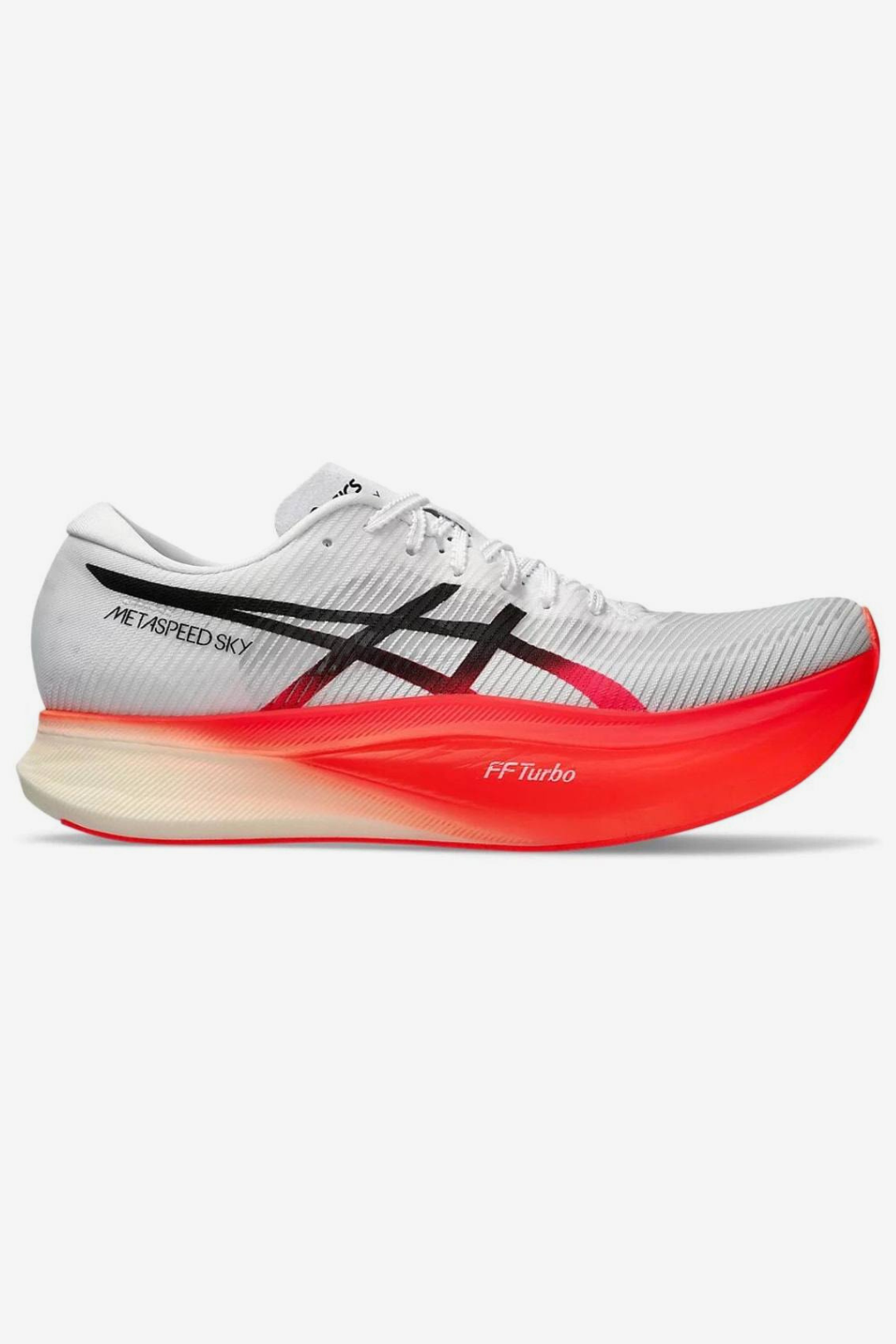 Tênis Asics Metaspeed SKY+ Branco/Vermelho