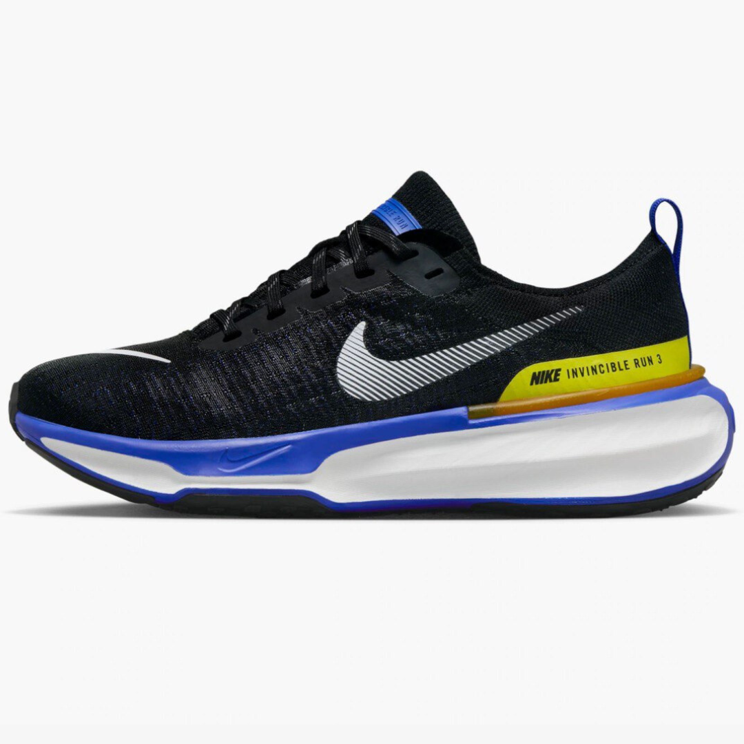 Tênis Nike Invincible Run 3 - Preto/Azul