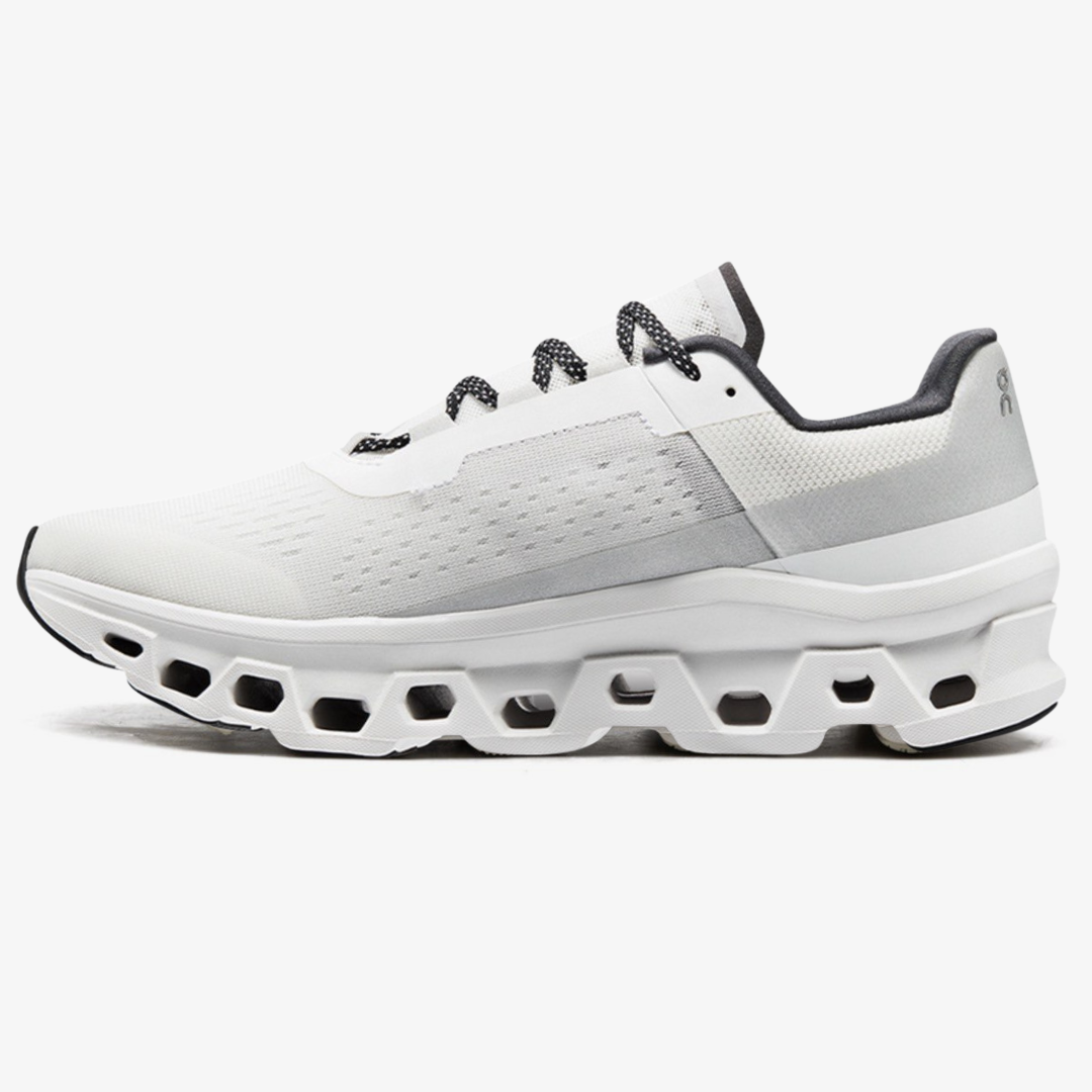 Tênis On Running Cloudmonster WMNS "Undyed-White | White"