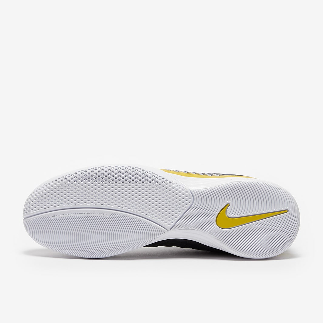 Chuteira Nike Lunar Gato 2 Futsal - Black/Midnight Navy/Black/Vivid Sulfur