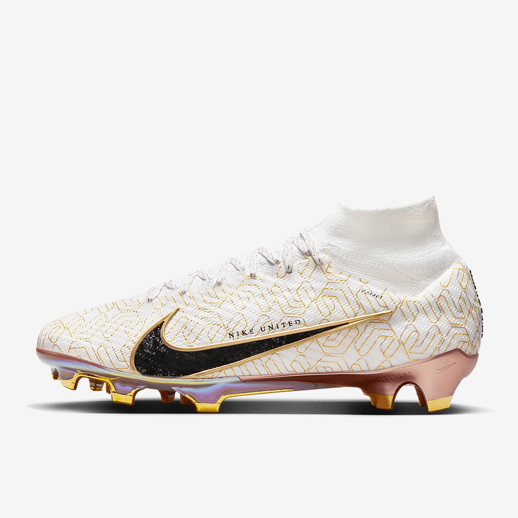 Chuteira Nike Air Zoom Mercurial Superfly 9 Elite United Golden