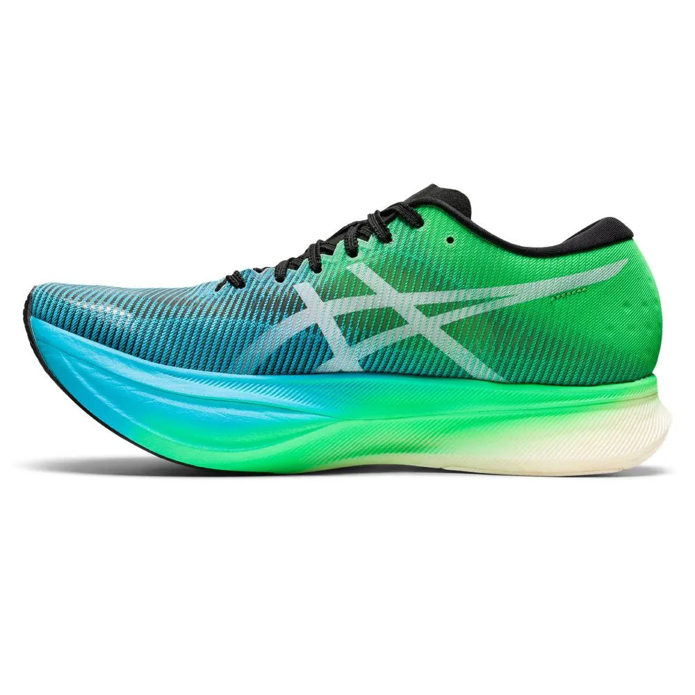 Tênis Asics Metaspeed SKY+ Verde e Azul