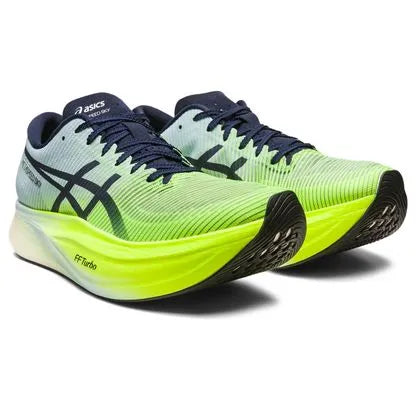Tênis Asics Metaspeed SKY+ Verde, Cinza e Azul Marinho