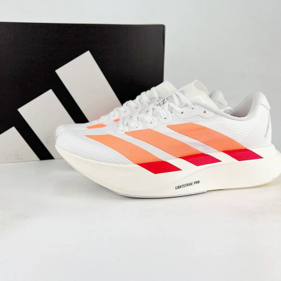 Tênis Adidas Adizero EVO SL - Branco/Laranja