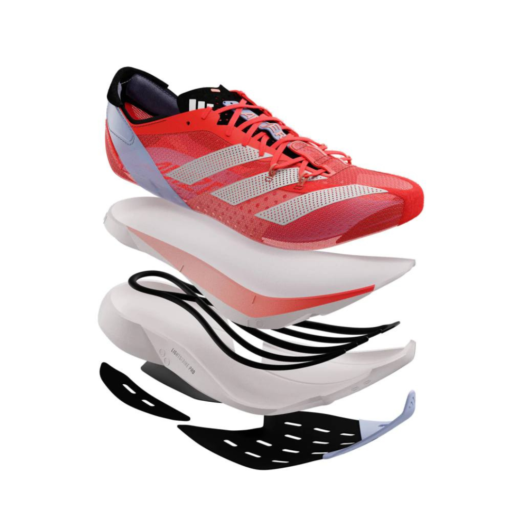 Tênis Adidas Adizero Adios Pro 3 - Vermelho/Branco
