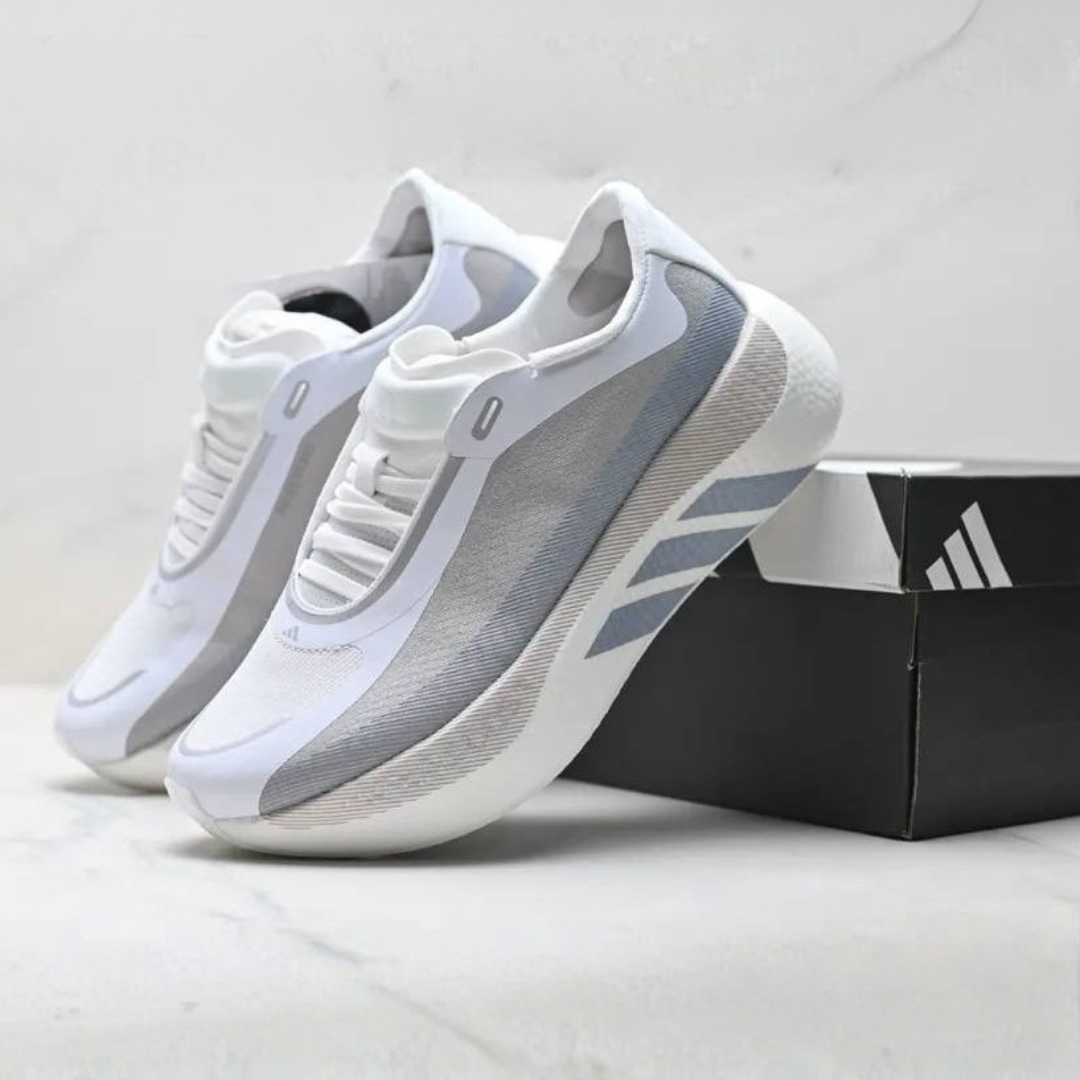 Tênis Adidas Hyperboost Edge - Branco/Cinza