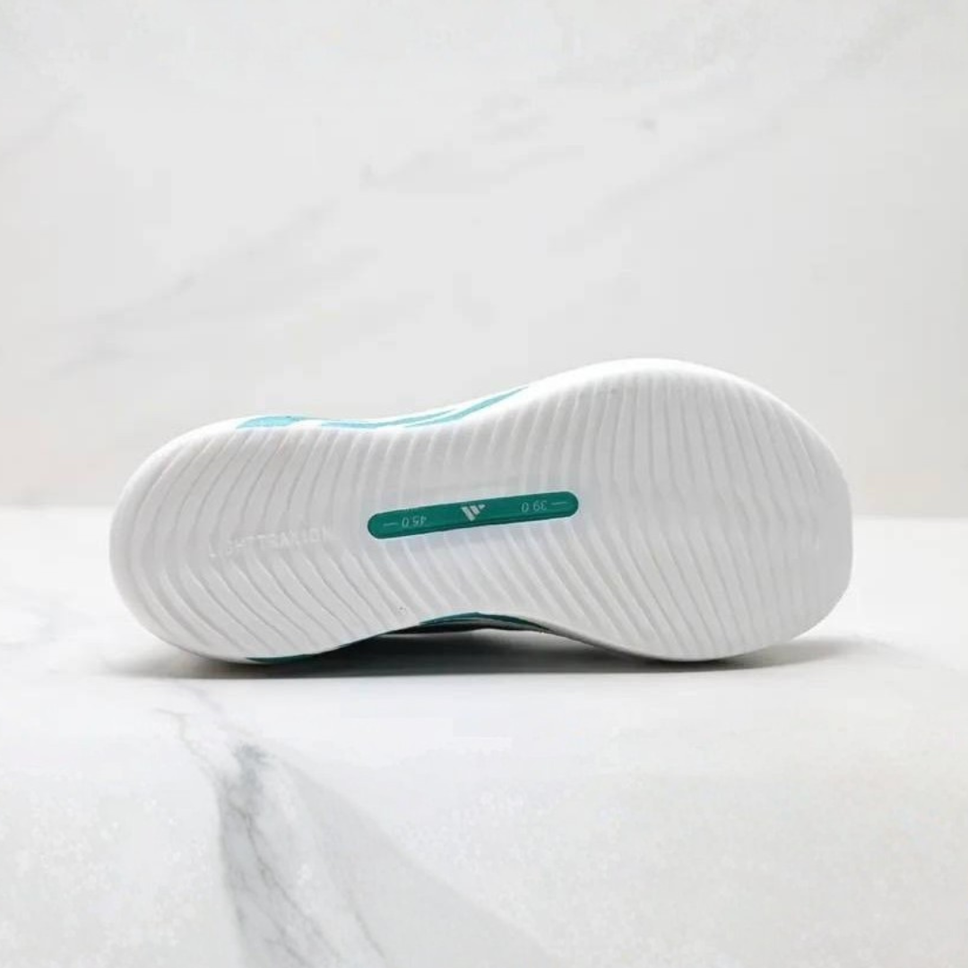 Tênis Adidas Hyperboost Edge - Branco/Verde Escuro
