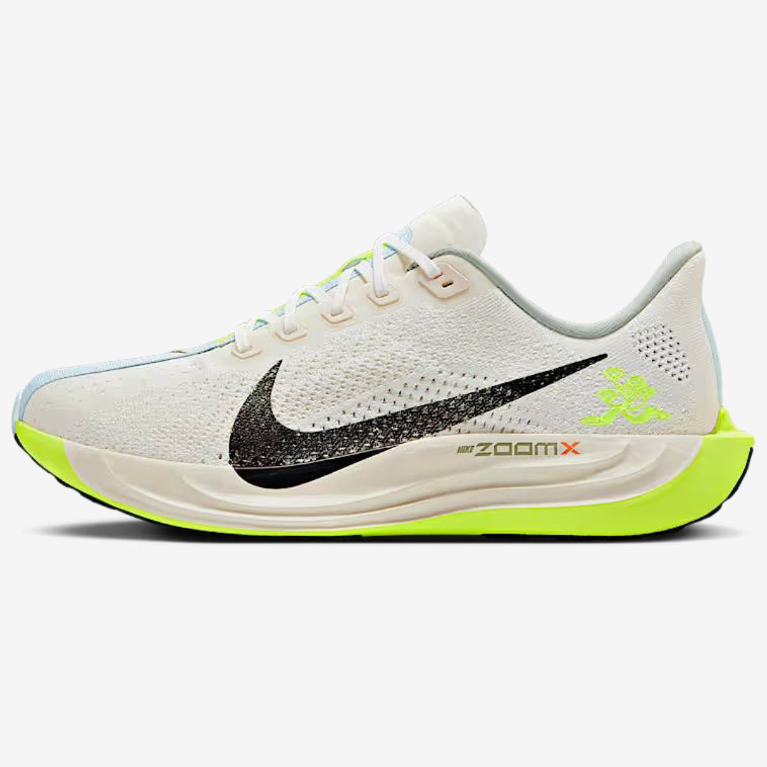 Tênis Nike Air Zoom Pegasus Plus - Marfim Claro/Volt