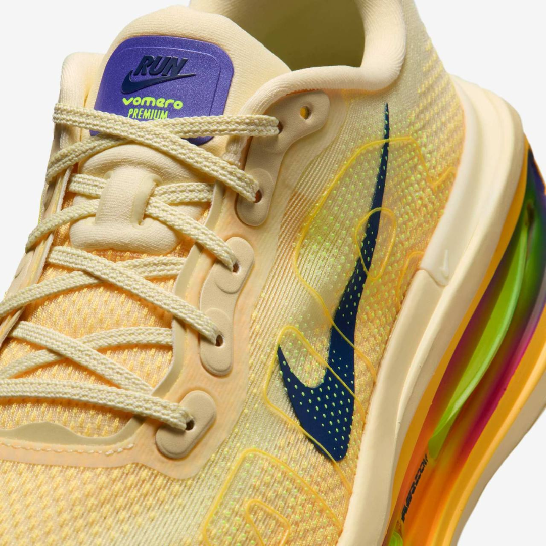 Tênis Nike Vomero Premium - Amarelo/Multicolor