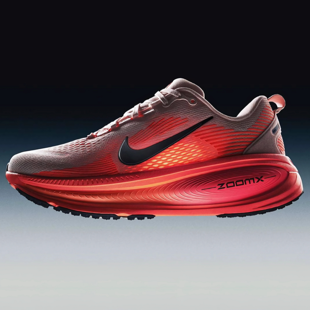 Tênis Nike Vomero 18 - Laranja/Vermelho