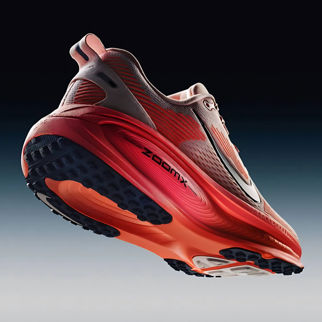 Tênis Nike Vomero 18 - Laranja/Vermelho