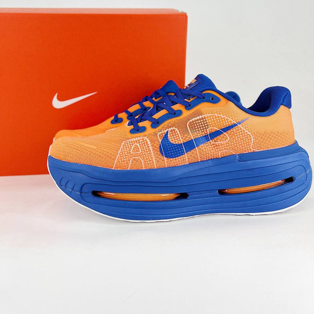 Tênis Nike Vomero Premium - Laranja/Azul/Branco