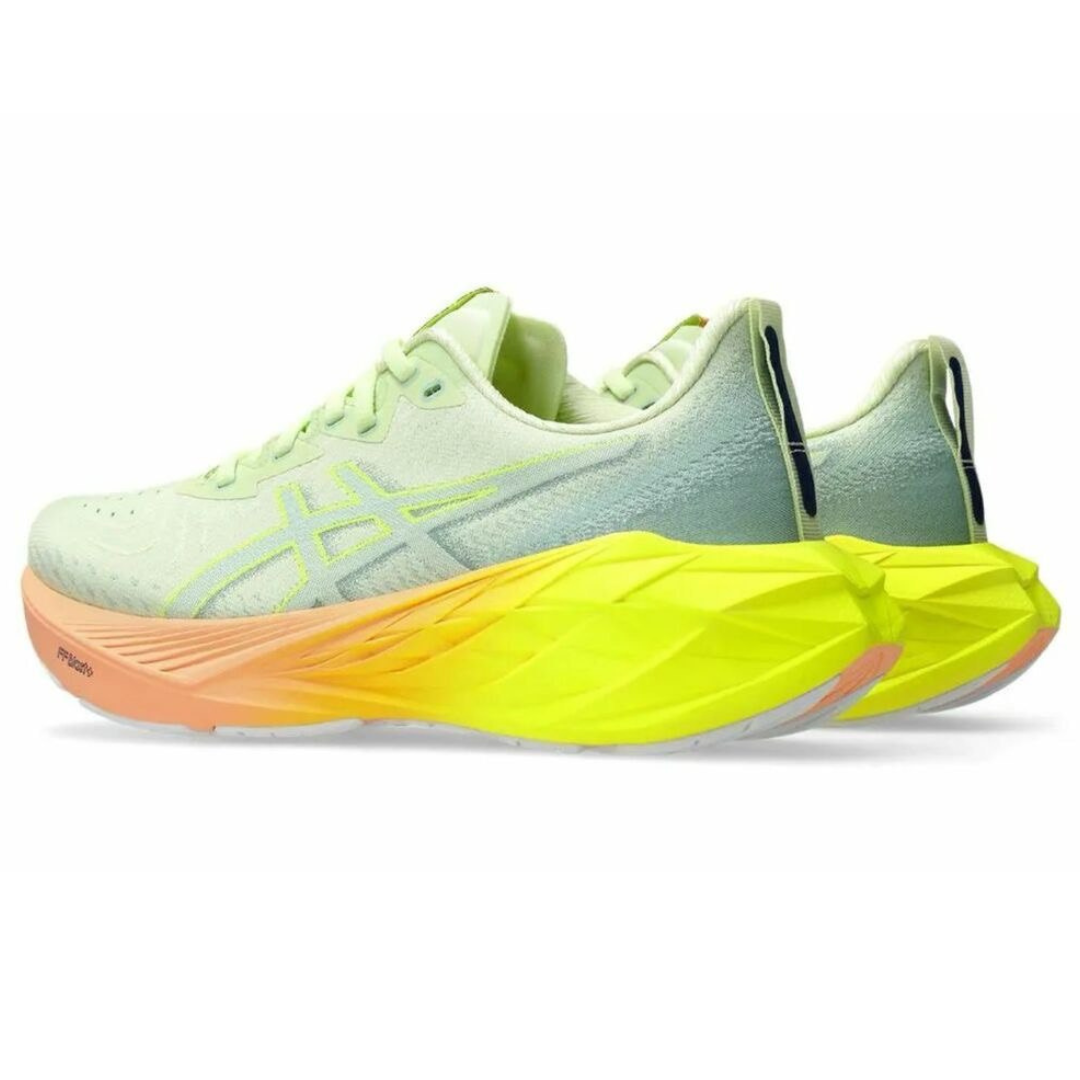 Tênis Asics Novablast™ 4 Paris - Verde/Laranja