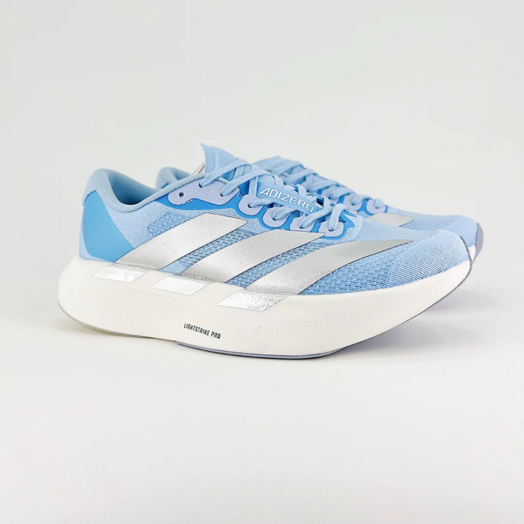 Tênis Adidas Adizero EVO SL - Azul Brilhante/Metallic Silver