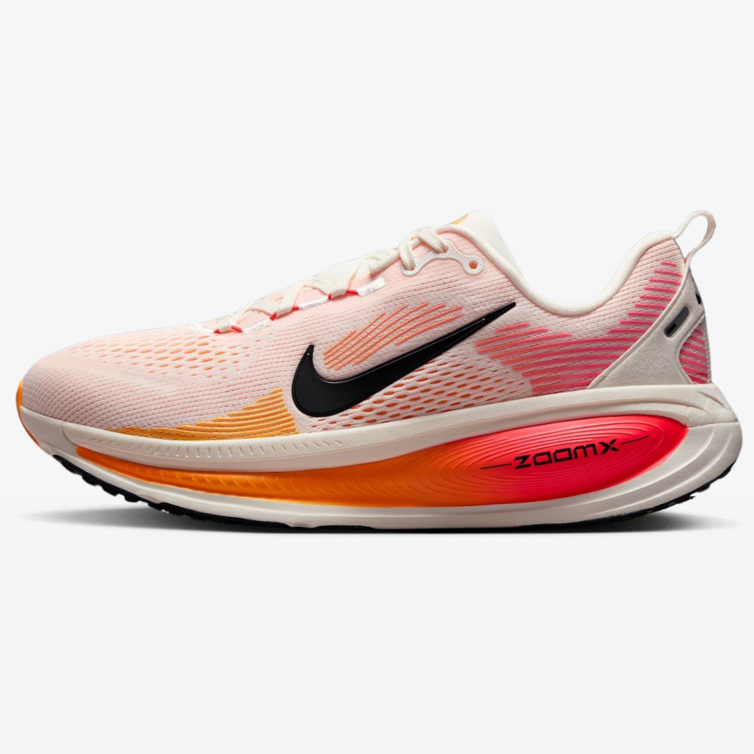 Tênis Nike Vomero 18 - Branco/Laranja