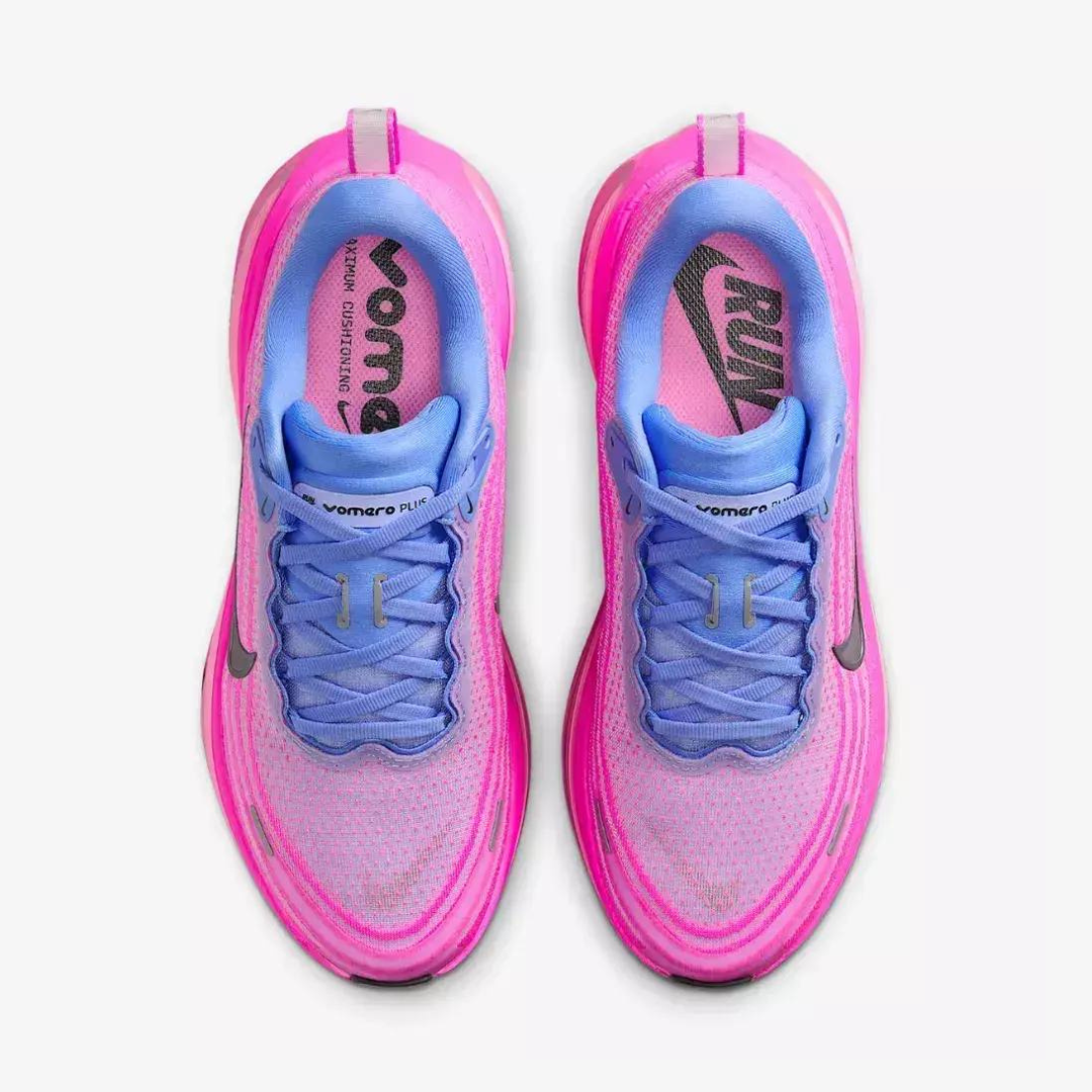 Tênis Nike Vomero Plus - Royal Pulse/Rosa Fogo