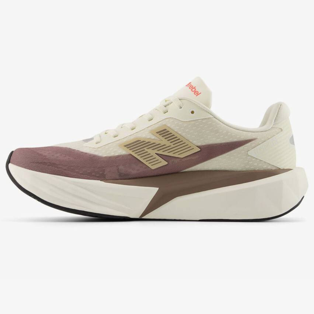 Tênis New Balance Fuelcell Rebel V5 - Marrom/Bege