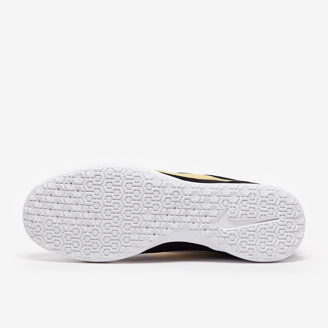 Chuteira Nike Premier 2 Sala Futsal - Black/Metallic Gold/White