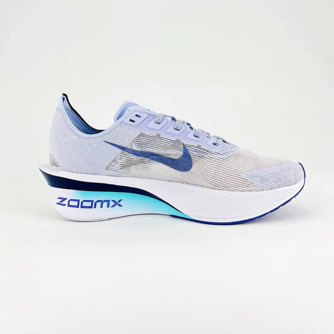 Tênis Nike ZoomX VaporFly 4 Branco/Azul