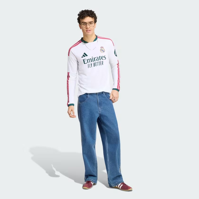 Camisa adidas Real Madrid 2026/27 I Torcedor Manga Longa