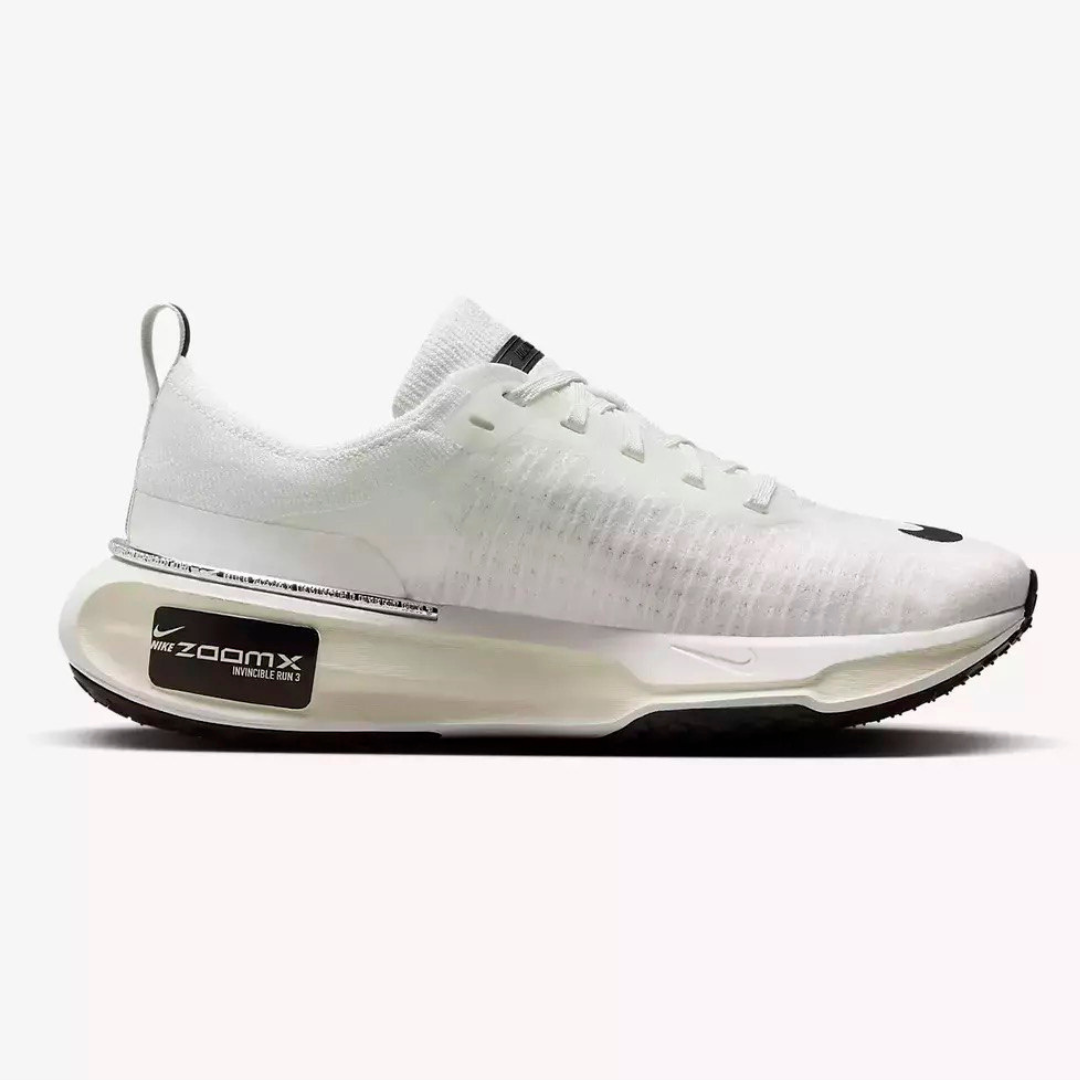 Tênis Nike Invincible Run 3 - Branco/Preto
