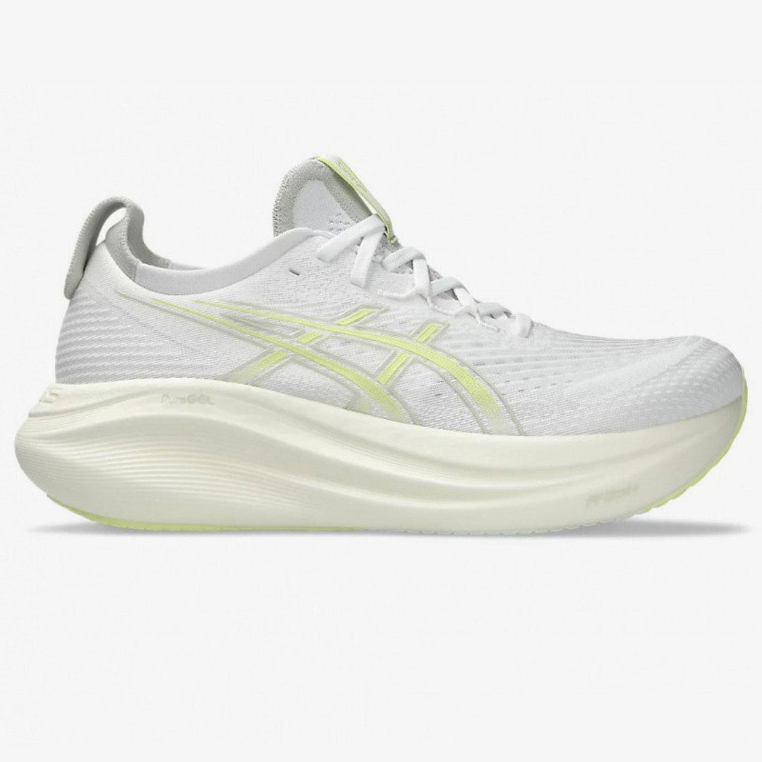 Tênis Asics Gel - Nimbus 27 - Branco/Bétula