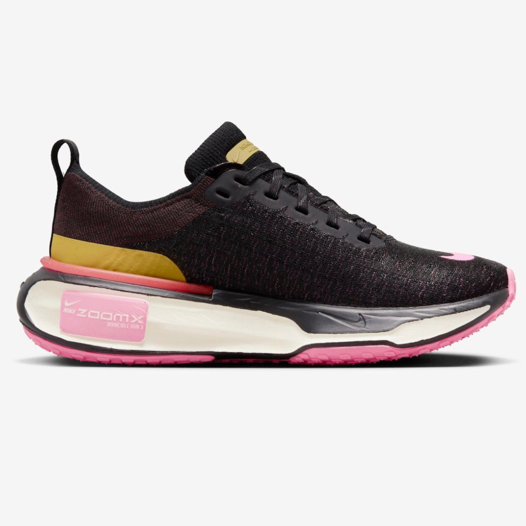 Tênis Nike Invincible Run 3 - Preto/Rosa