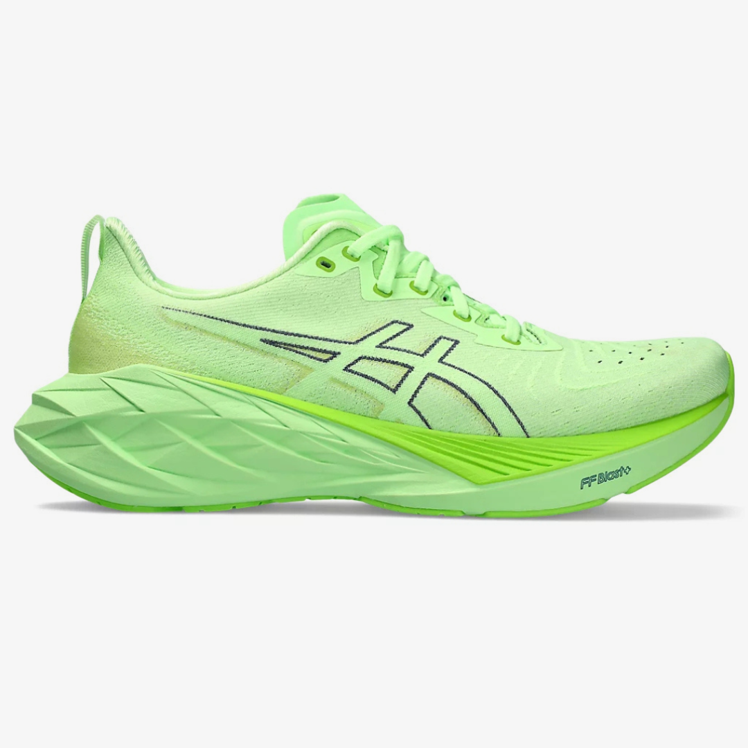 Tênis Asics Novablast™ 4 Verde Fluorescente