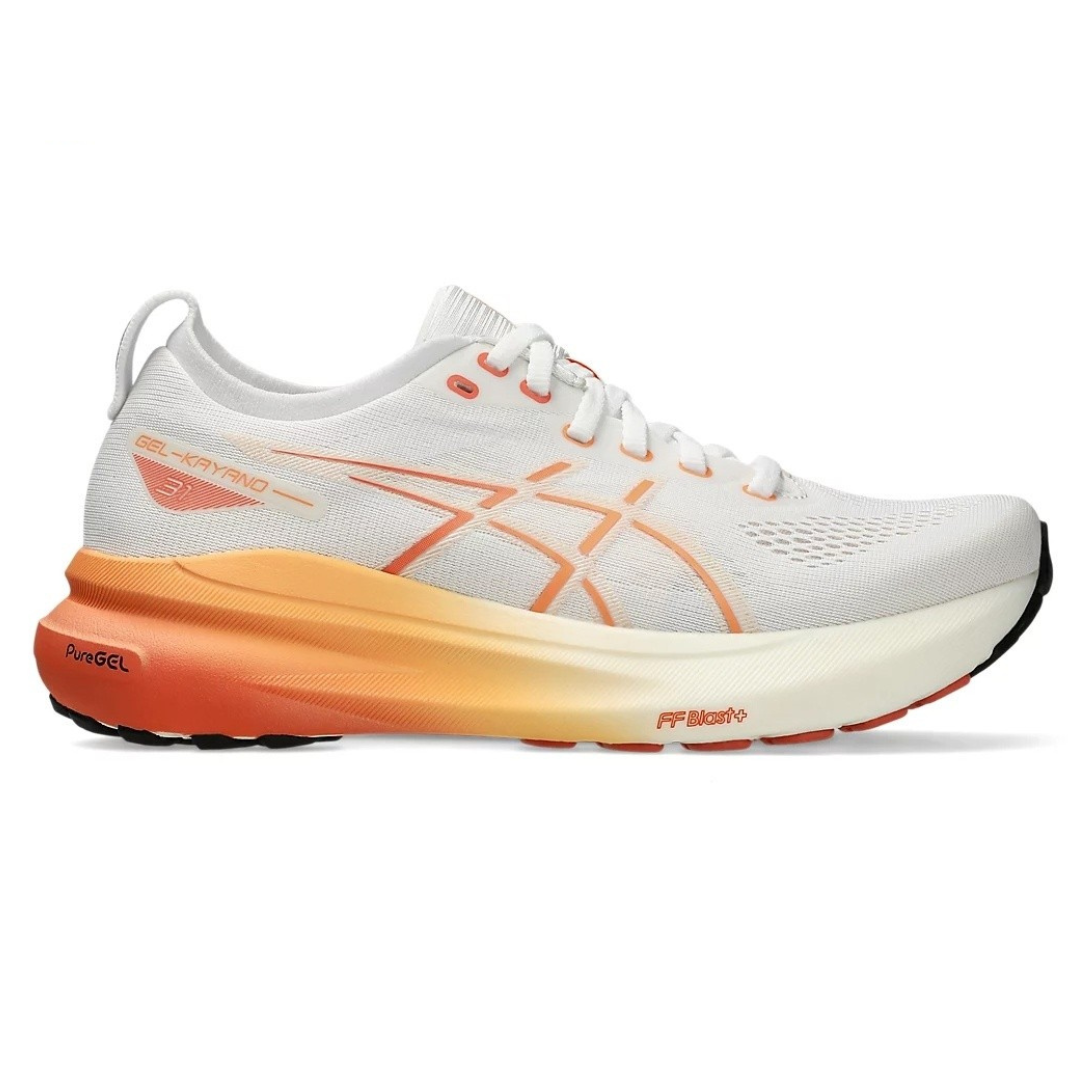 Tênis Asics Gel-Kayano 31 Branco com Laranja
