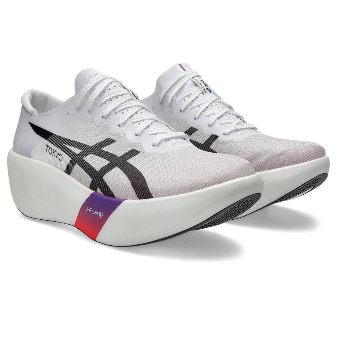 Tênis Asics Metaspeed Ray - Unissex - Branco/Vermelho