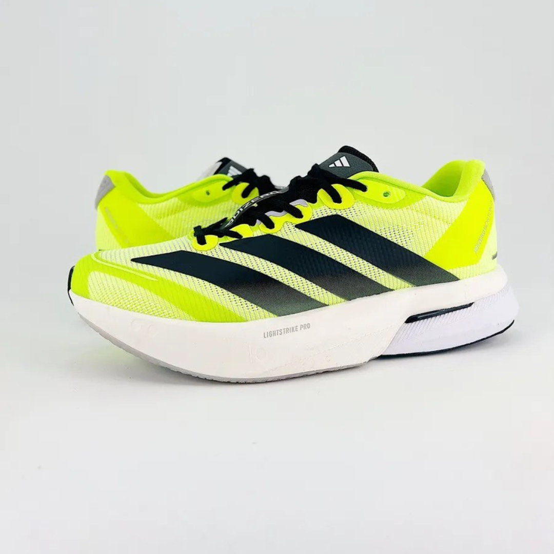 Tênis Adidas Adizero Boston 13 Verde Limão/Preto