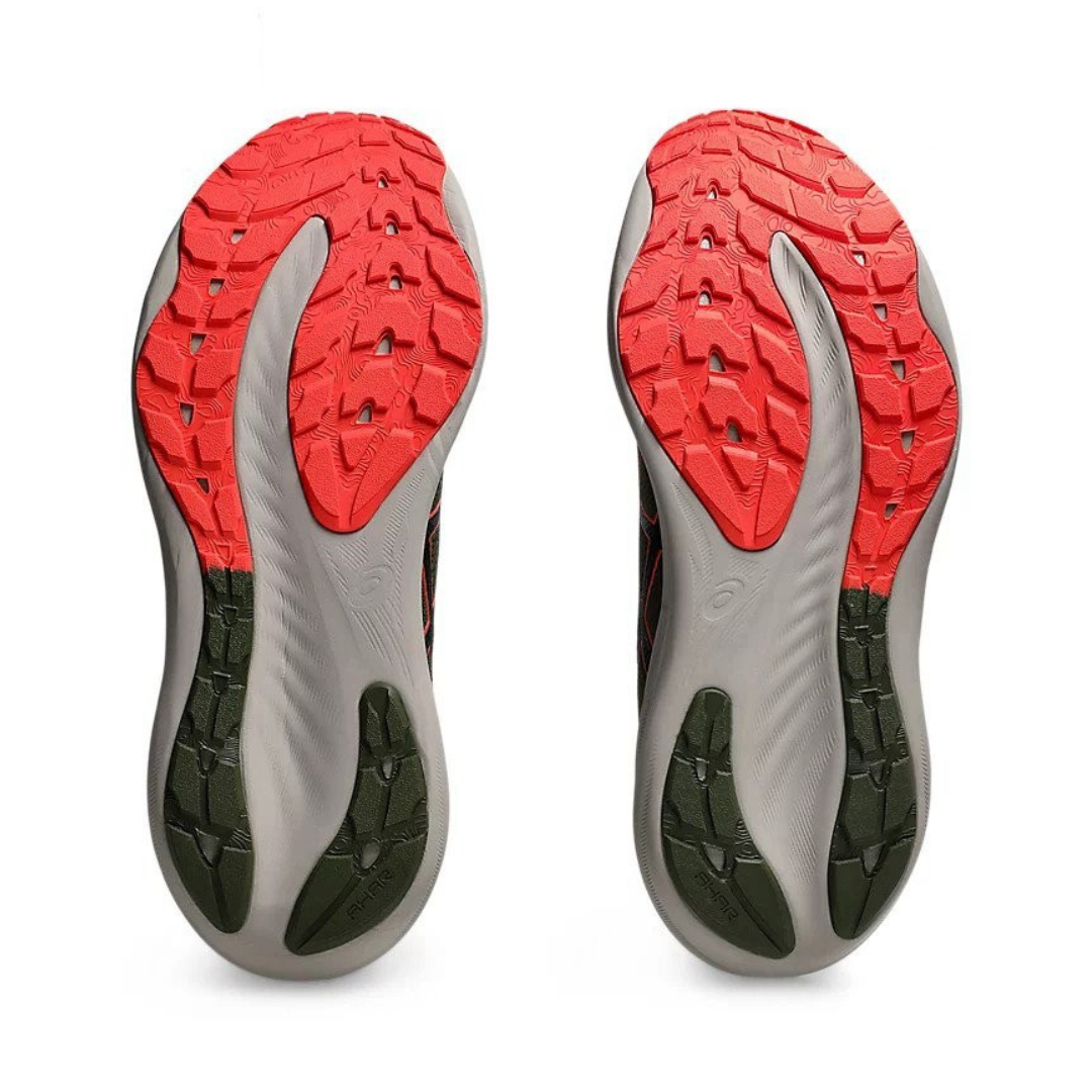 Tênis Asics Gel - Nimbus 26 TR - Verde Oliva/Vermelho