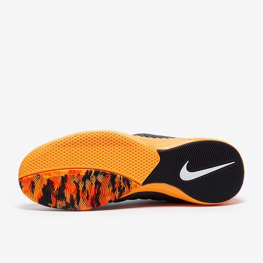 Chuteira Nike Lunar Gato 2 Futsal - Gris/Blanc/Orange/Noir