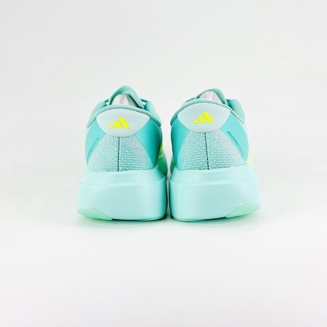 Tênis Adidas Adizero EVO SL - Semi Flash Aqua/Lucid Lemon/Mint Ton