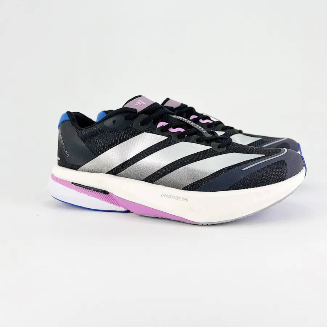 Tênis Adidas Adizero Boston 13 Preto/Azul/Roxo