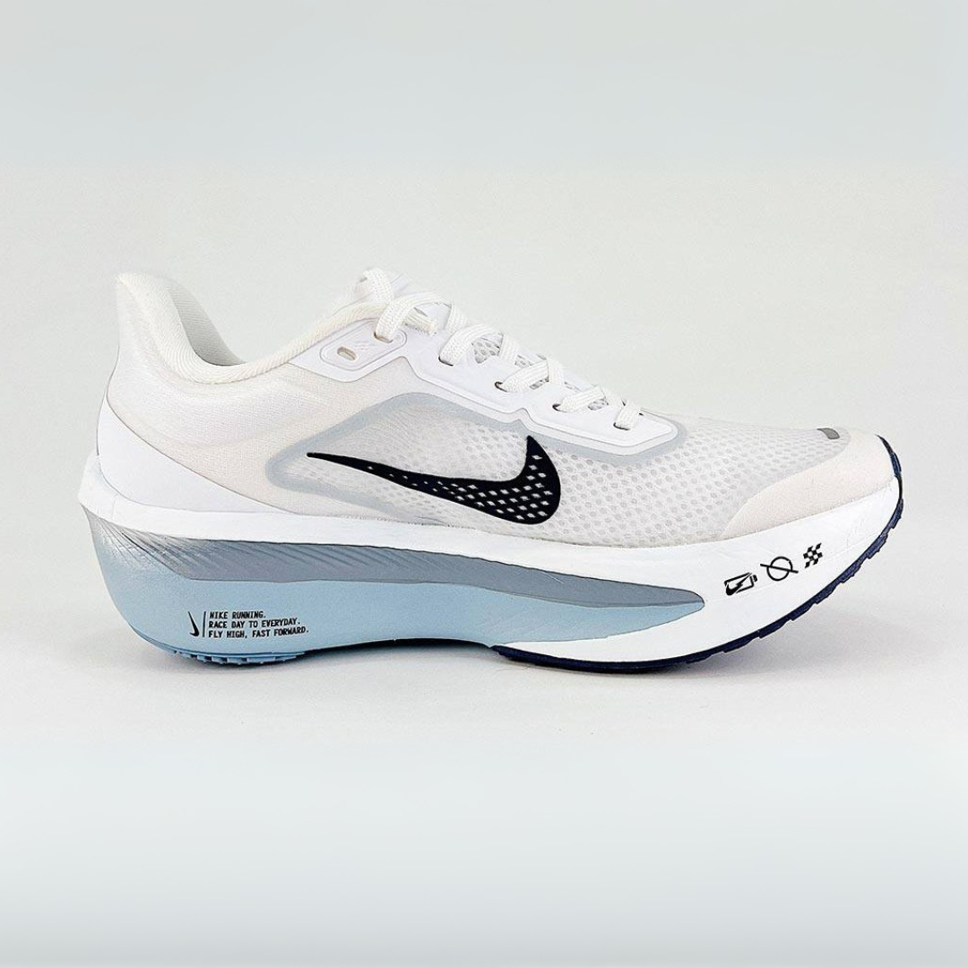 Tênis Nike Zoom Fly 6 - Branco/Cinza
