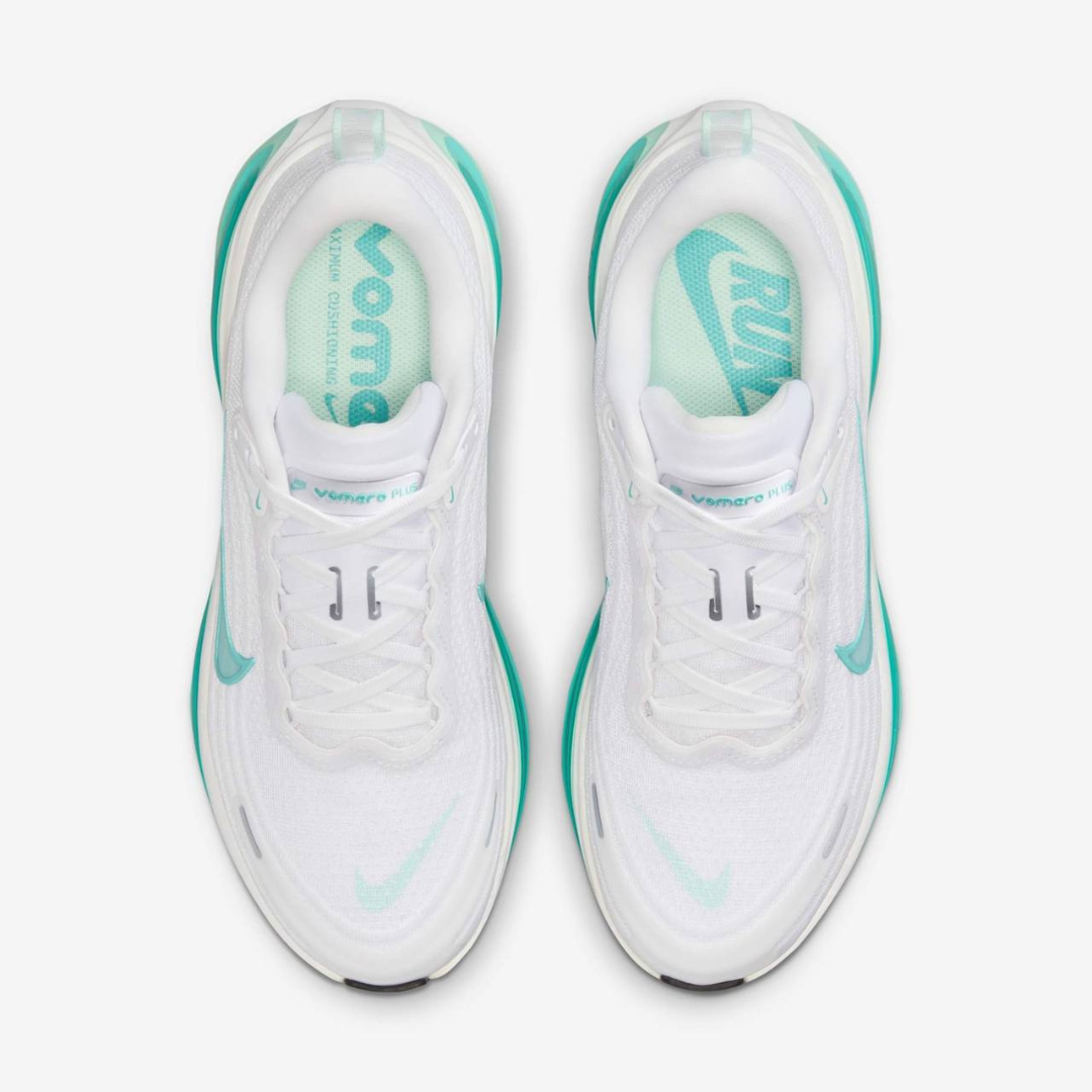 Tênis Nike Vomero Plus - Branco/Verde Água