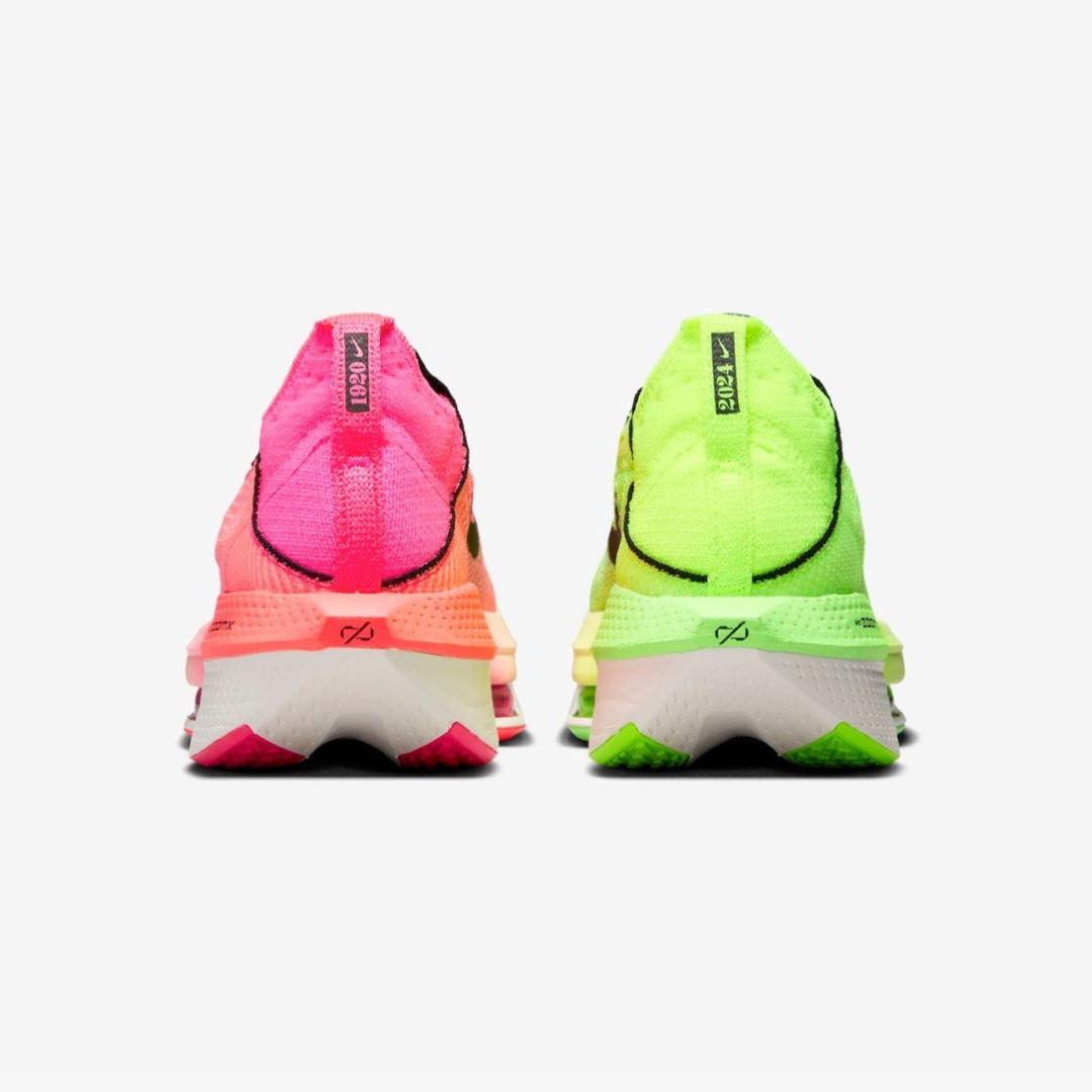 Tênis Nike Air Zoom Alphafly Next%2 Ekiden Pack - Verde/Rosa