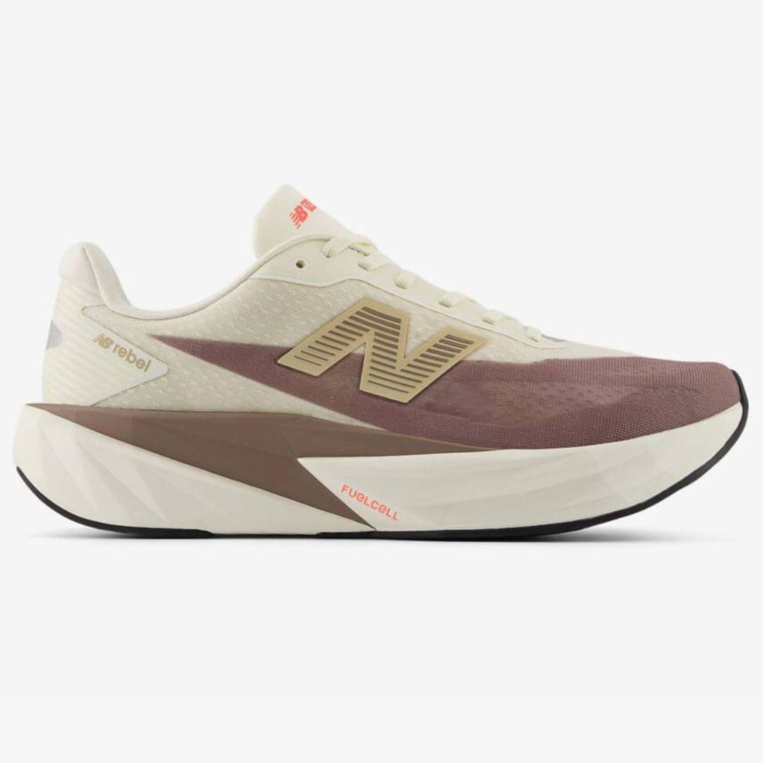 Tênis New Balance Fuelcell Rebel V5 - Marrom/Bege