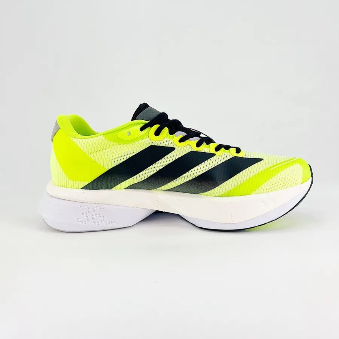 Tênis Adidas Adizero Boston 13 Verde Limão/Preto