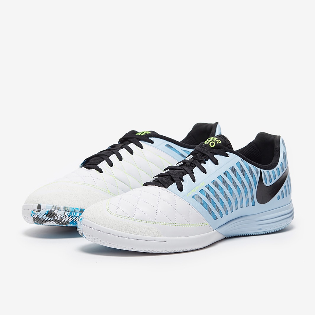 Chuteira Nike Lunar Gato 2 Futsal - Celeste/Nero/Blu Laser/Volt