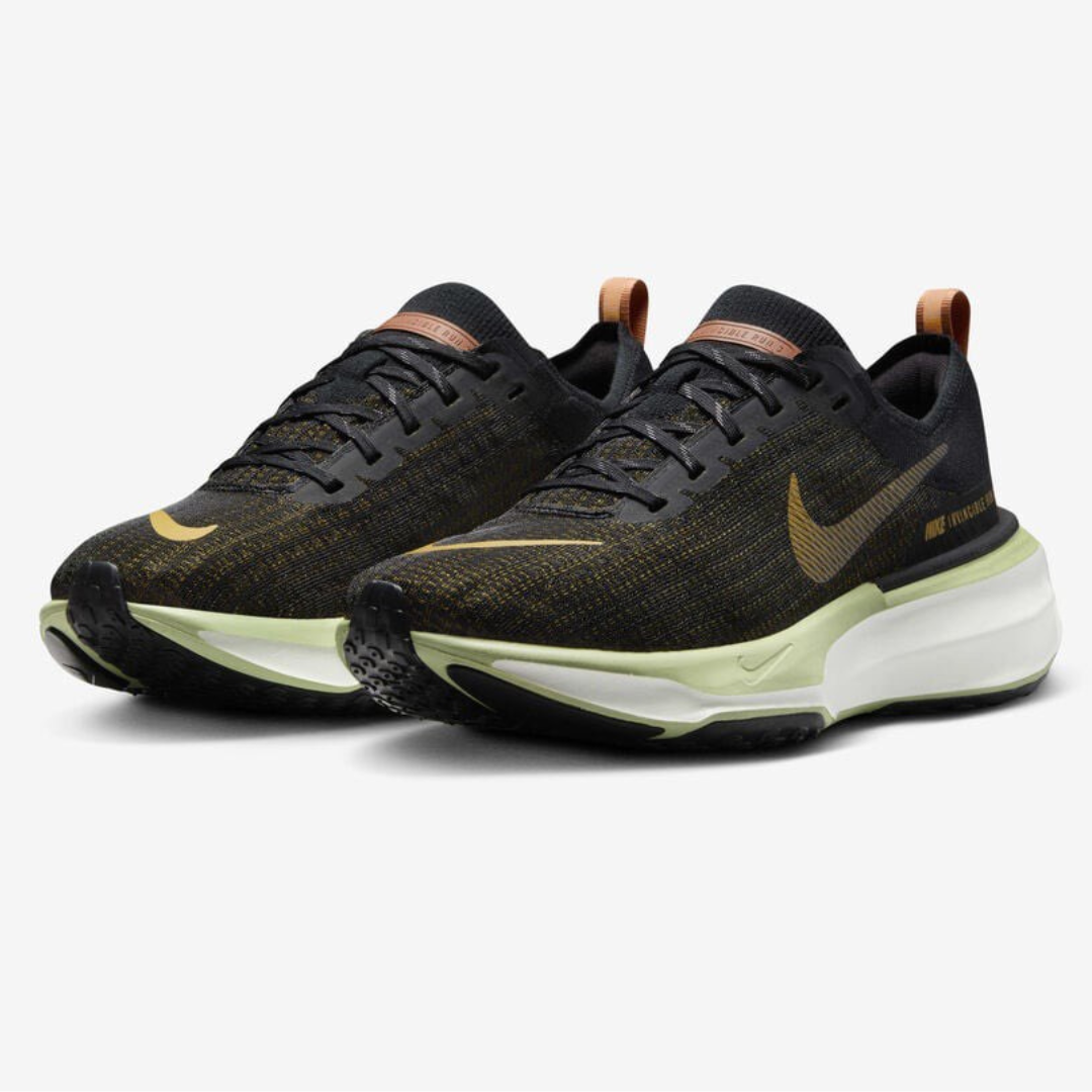 Tênis Nike Invincible Run 3 - Preto/Bronze