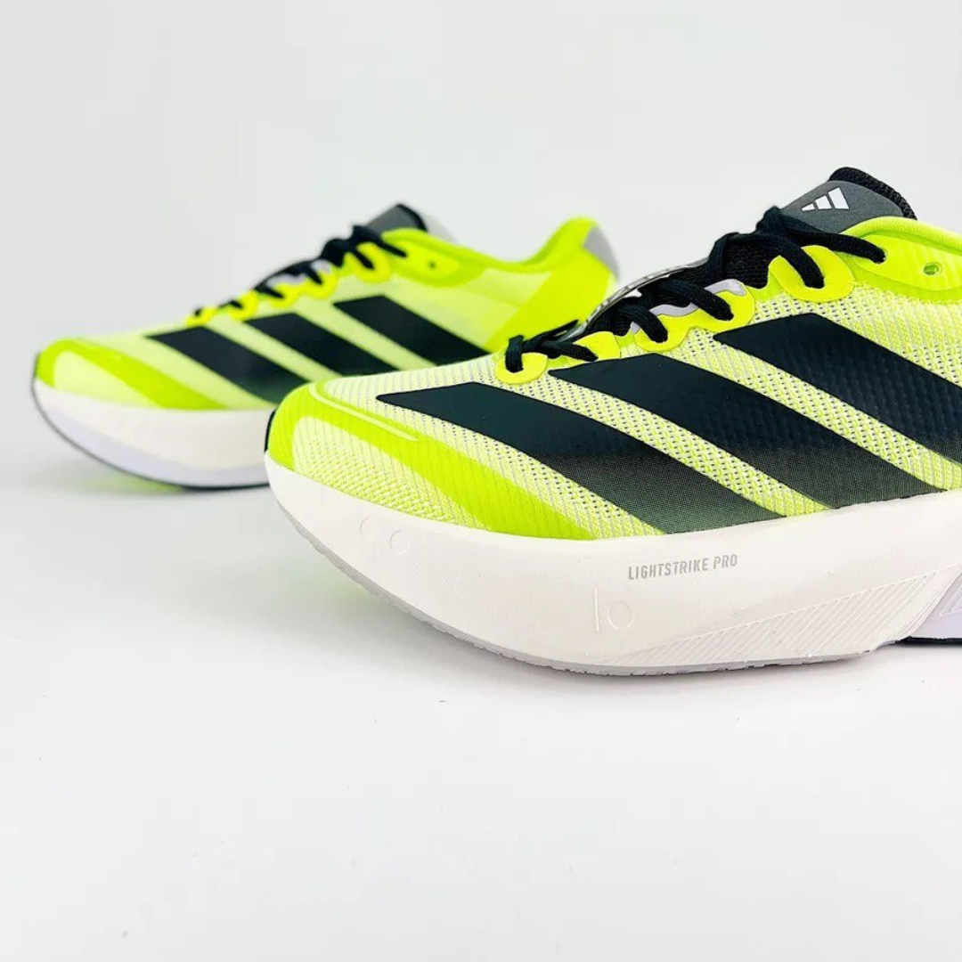 Tênis Adidas Adizero Boston 13 Verde Limão/Preto